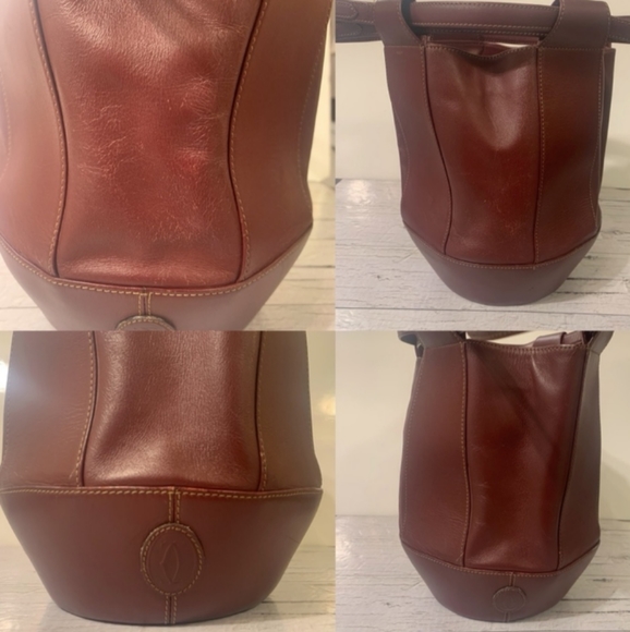 1980's rare Cartier bucket 🛍️ bag.SOLD‼️ - Picture 5 of 5